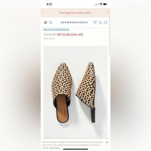 Anthropologie Mules
